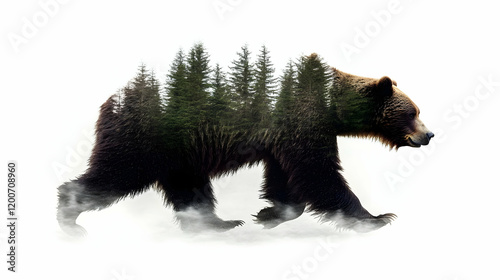 Double Exposure Bear Walks ...