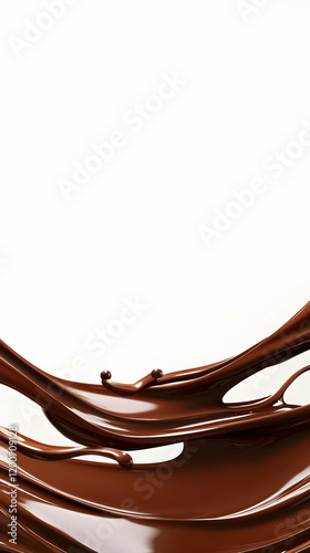 Liquid Chocolate Splash Flo...