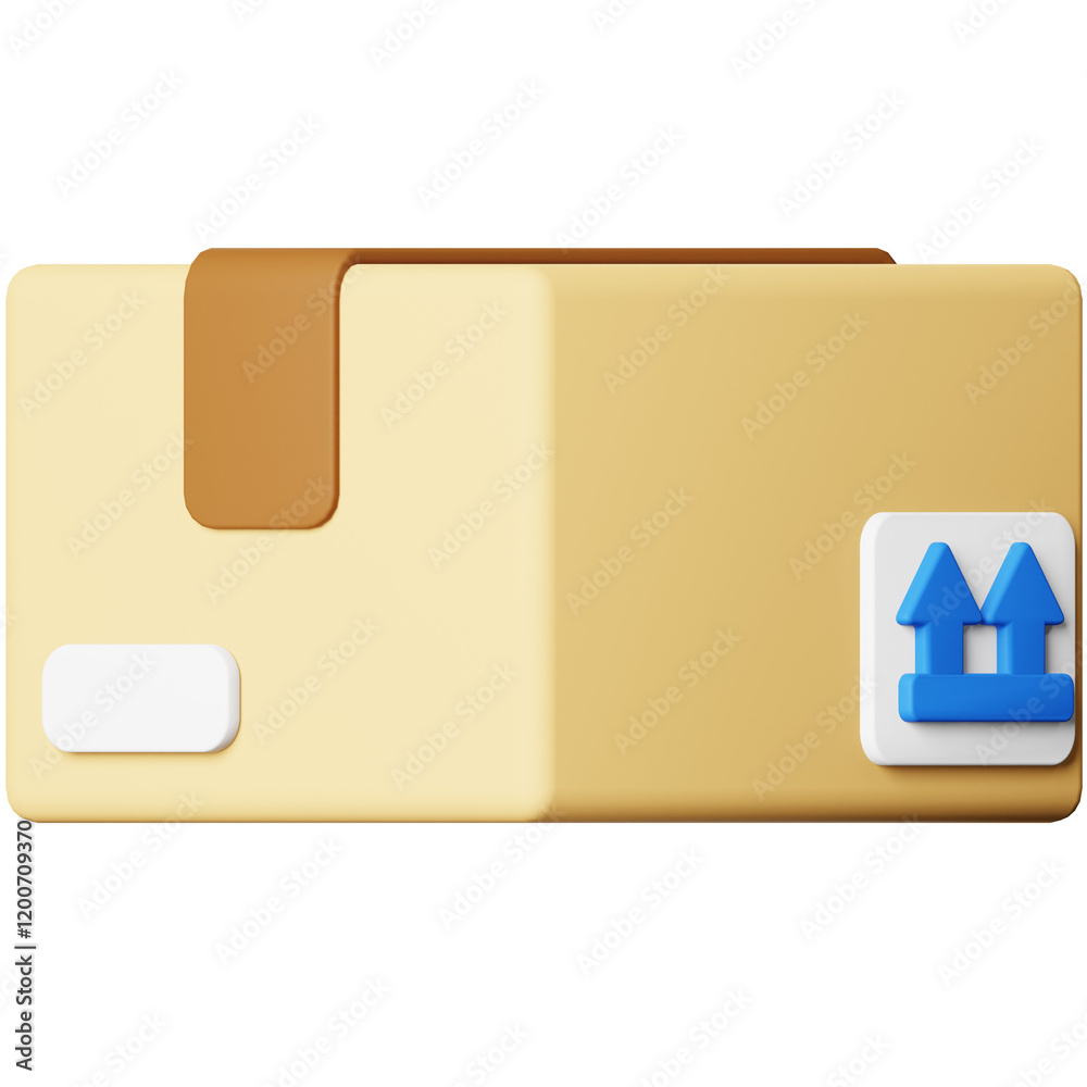 Package 3D Icon Package 3D Icon
