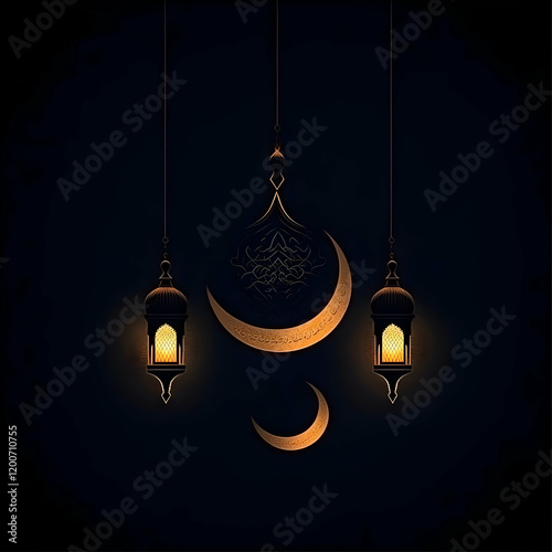 Glowing Lanterns Illuminate...