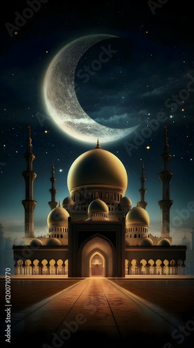 Grand Mosque Stands Majesti...