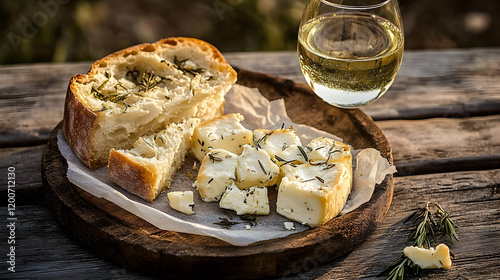 Cheese and Rosemary Bread S...