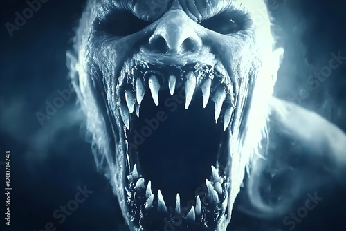 Terrifying Monster Opens Mo...