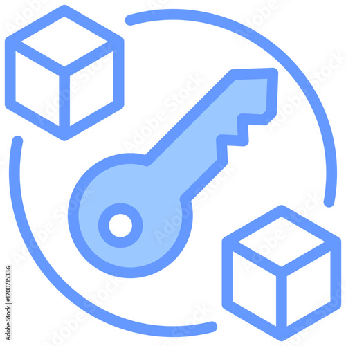 Immutable Blue Icon