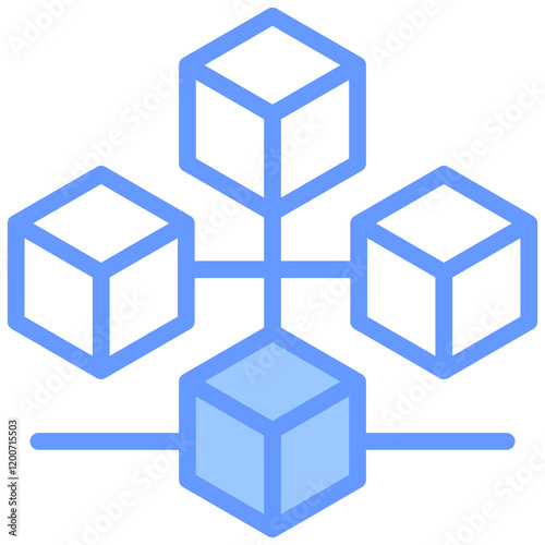 Fork Blue Icon