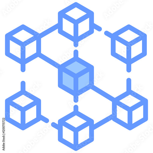 Redundancy Blue Icon