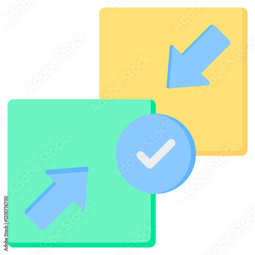 Distributed Ledger Flat Icon