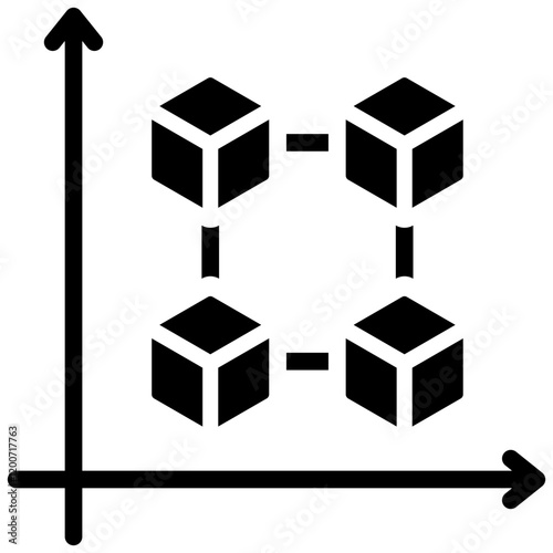 Block Size Glyph Icon