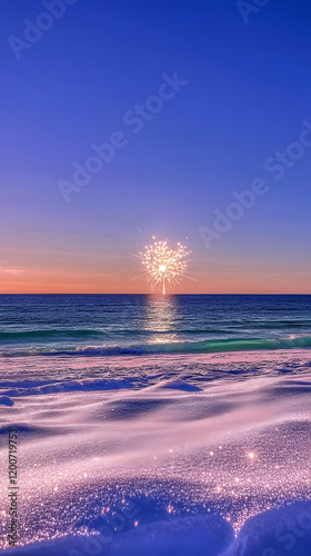 Sparkler Lights Up Winter B...
