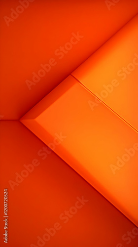 Vivid Orange Abstract Backg...