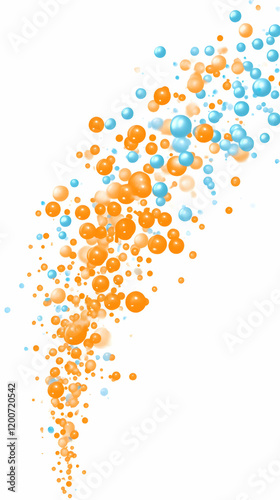 Abstract Background with Fl...
