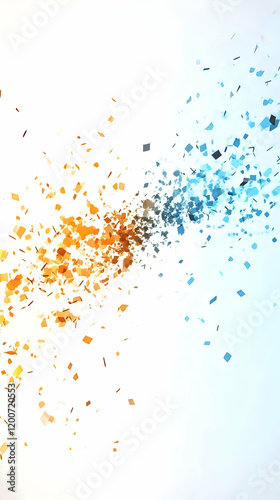Abstract Background with Or...