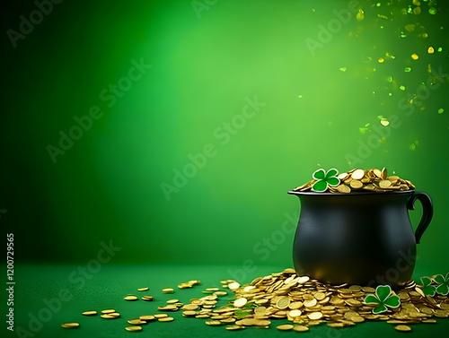 Black Pot Overflowing with ...