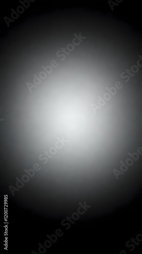 Dark Gray Radial Gradient B...