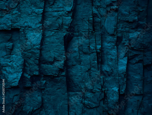 Dark Blue Rock Formation Cr...
