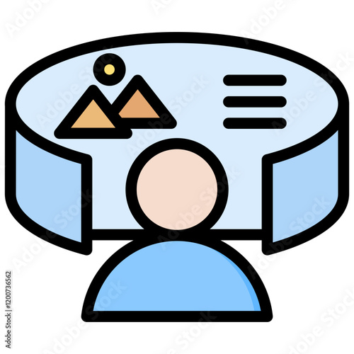 Immersion Outline Color Icon