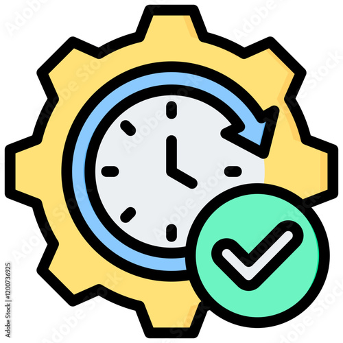 Real Time Outline Color Icon