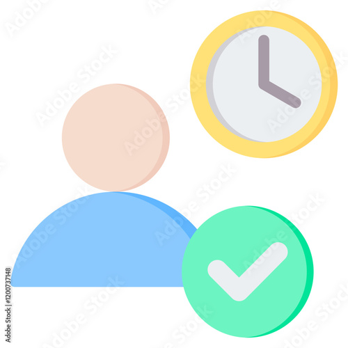 Presence Flat Icon