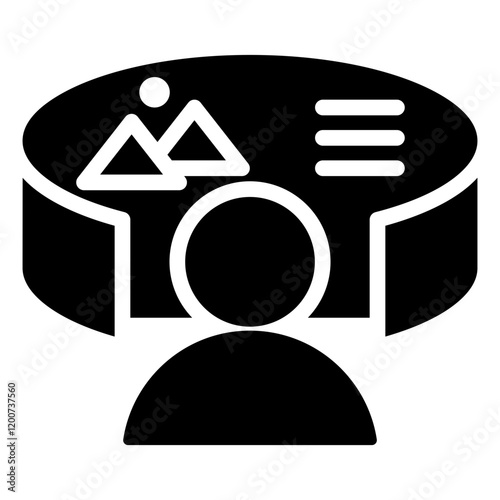 Immersion Glyph Icon