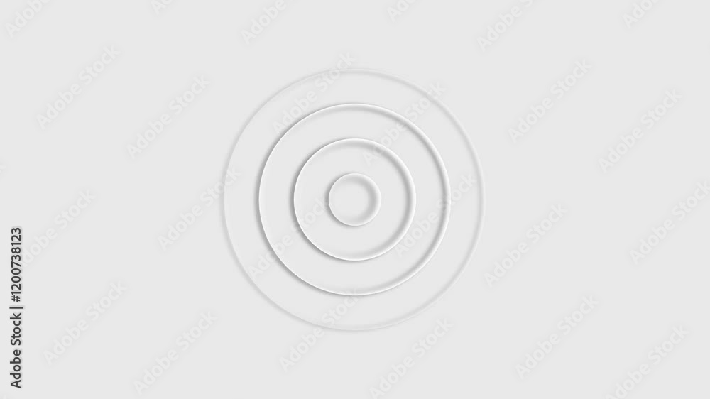 radio wave signal icon animation background. Audio voice frequency icon seamless loop 4k video. radio wave signal icon animation background. Audio voice frequency icon seamless loop 4k video.