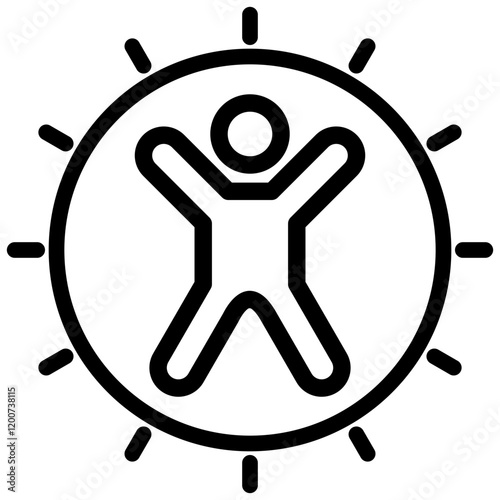 Embodiment Outline Icon