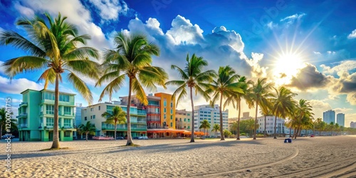 Miami's South Beach: breathtaking oceanfront, Art Deco architecture, scenic coastal views, perfect summer escape.