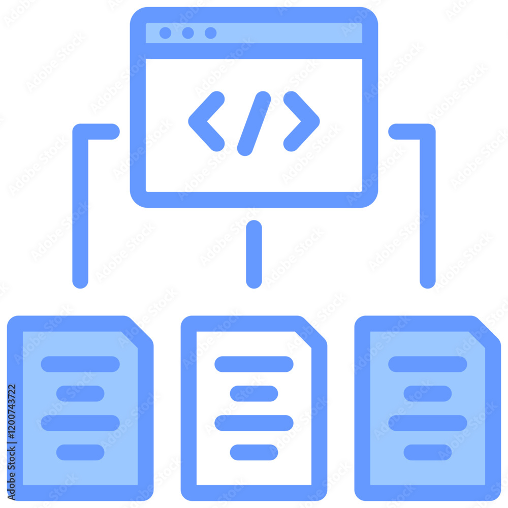 Framework Blue Icon Framework Blue Icon