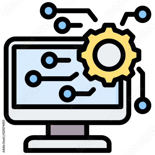 System Outline Color Icon