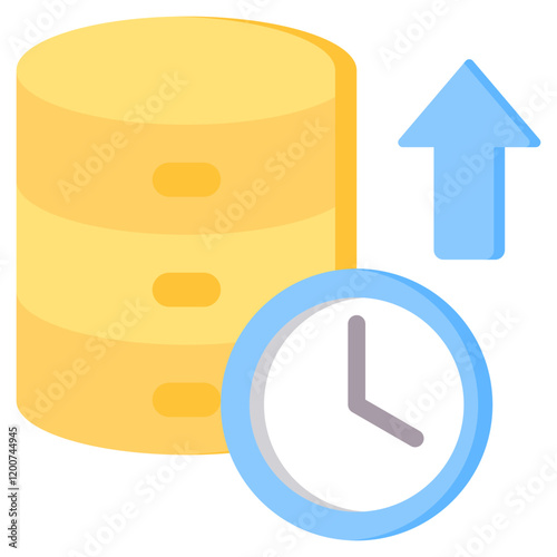 Uptime Flat Icon