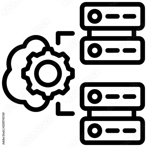 Dns Outline Icon