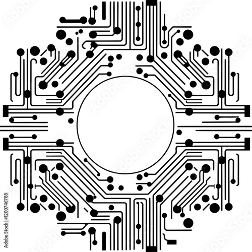 circuit board frame pattern