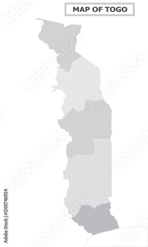 African Countries Geography Political map. Political map of country with capital, province or state capital, major cities and town.