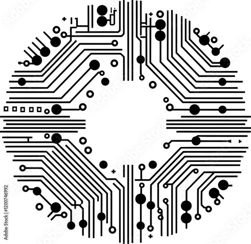 circuit board frame pattern
