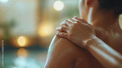 Wallpaper Mural Relaxation with gentle touch and calm ambiance Torontodigital.ca