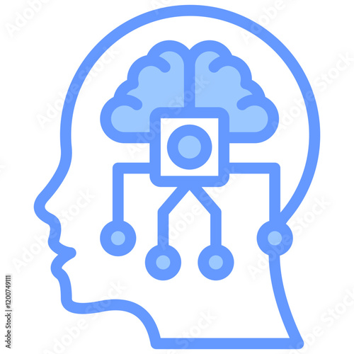Ai Blue Icon
