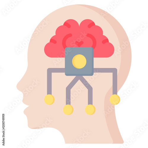 Ai Flat Icon