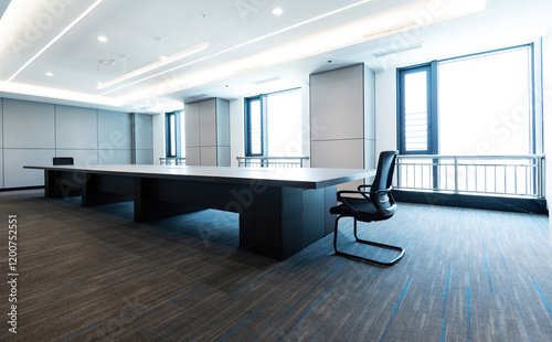 New meeting room in the school photo