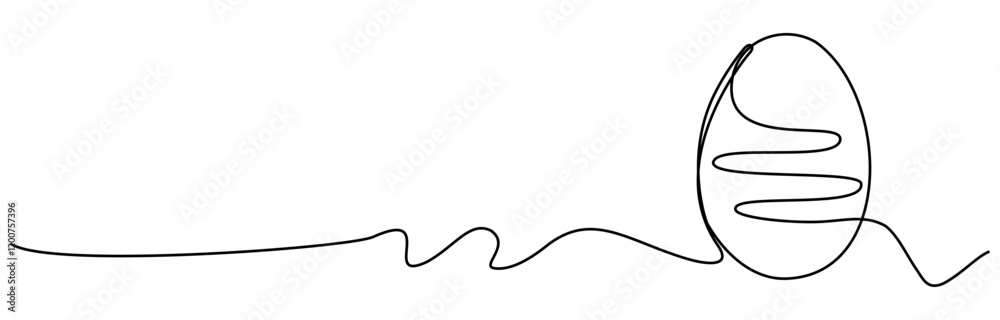 vector easter egg line art vector easter egg line art