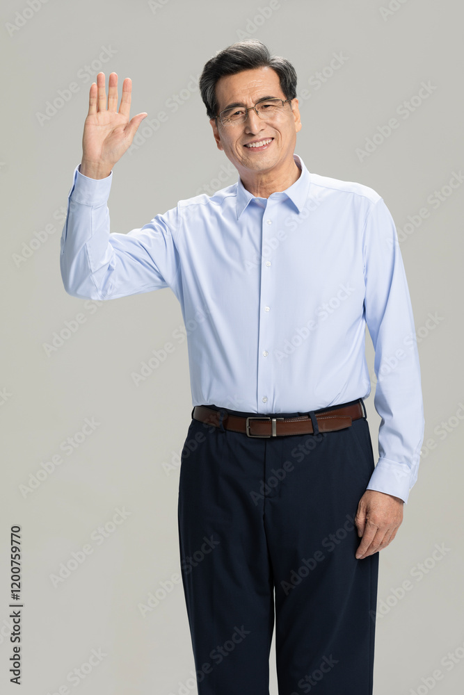 Portrait of senior male entrepreneur Portrait of senior male entrepreneur