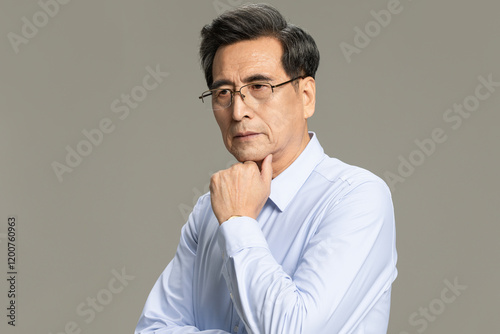 Portrait of senior male entrepreneur