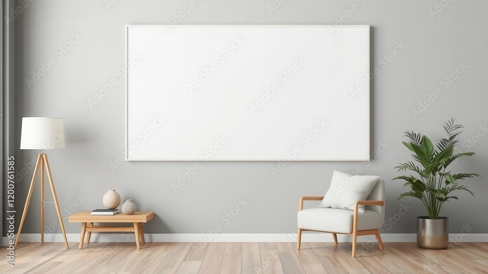 Minimalistic blank wall art mockup with a modern aesthetic, perfect for showcasing artwork or designs, mockup, blank, aesthetic Minimalistic blank wall art mockup with a modern aesthetic, perfect for showcasing artwork or designs, mockup, blank, aesthetic