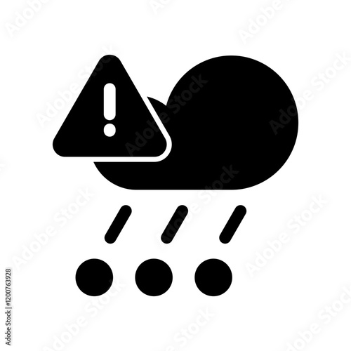 Hail icon design template