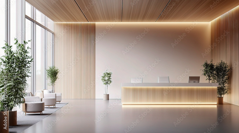 Modern and Clean Interior Design of a Doctor's Office Clinic