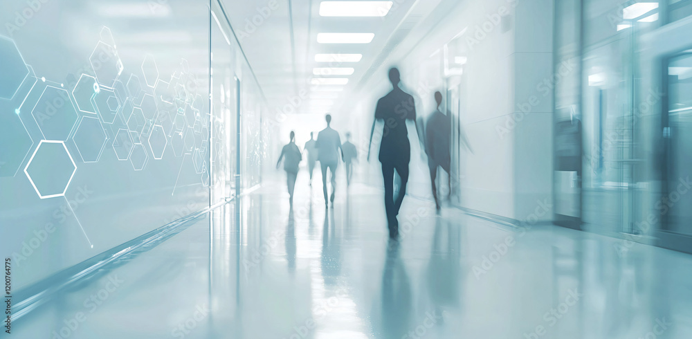 Abstract Medical Corridor. Abstract Medical Corridor.