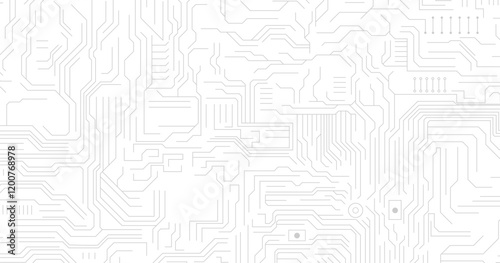 Technology background with hi-tech digital data connection system and computer electronic design.