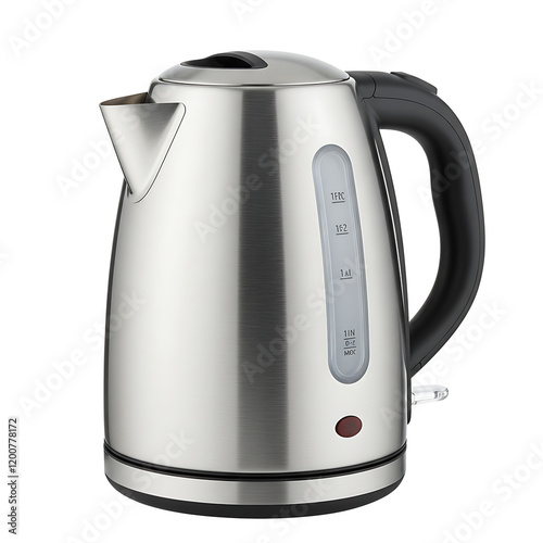 Pink Electric Kettle with Transparent Background for Fast Boiling Water in Kitchen
