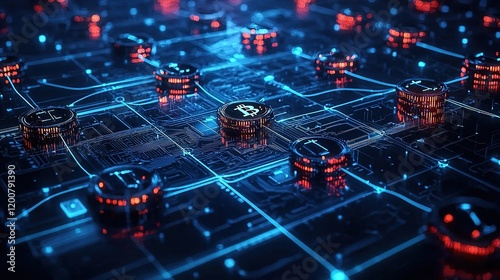 Cryptocurrency Network: Digital Currency Flow