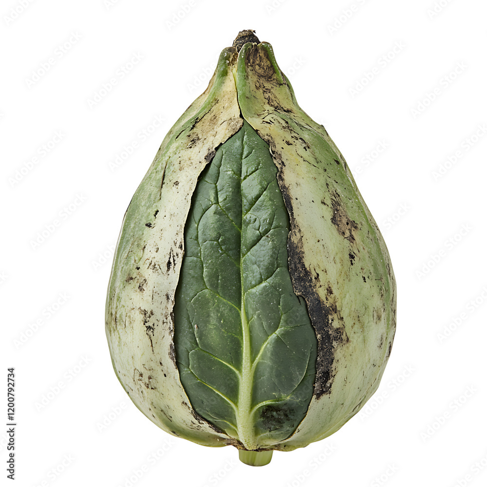 Naklejka premium spinach Advertisement isolated on white background full depth of field 