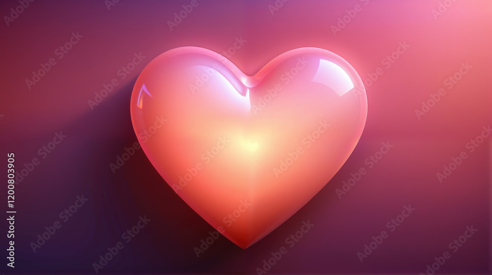 Soft Heart Patterns with Dreamy Glowing Effects Soft Heart Patterns with Dreamy Glowing Effects
