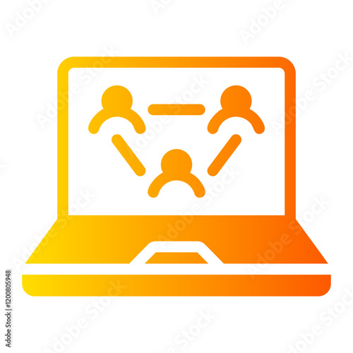 teamwork Gradient icon